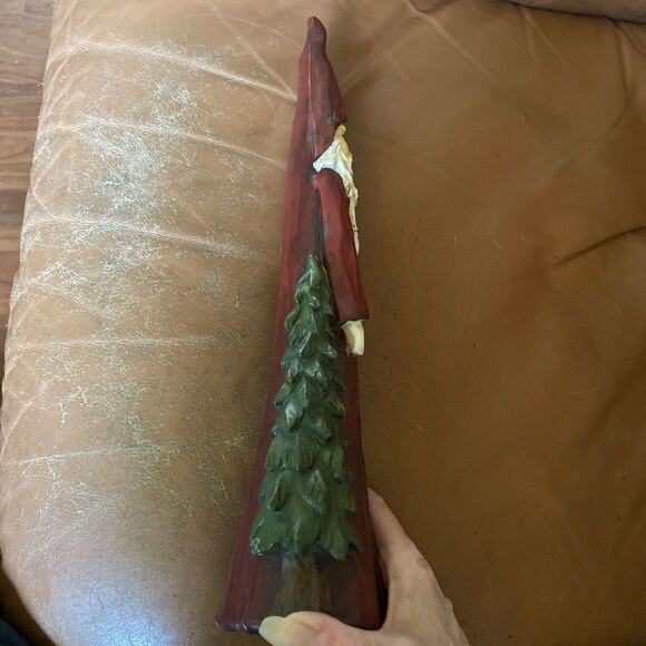 Vtg Tii Collections Santa Claus Resin Figurine St. Nicholas Christmas Tree - Picture 4 of 11